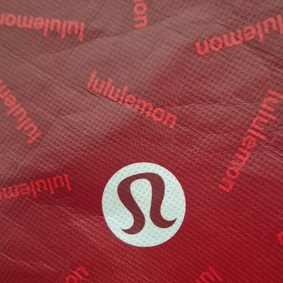 Lululemon Athletica Red and Black Tote Reusable Bag Trio Bundle Of 3 Bags - Picture 2 of 16